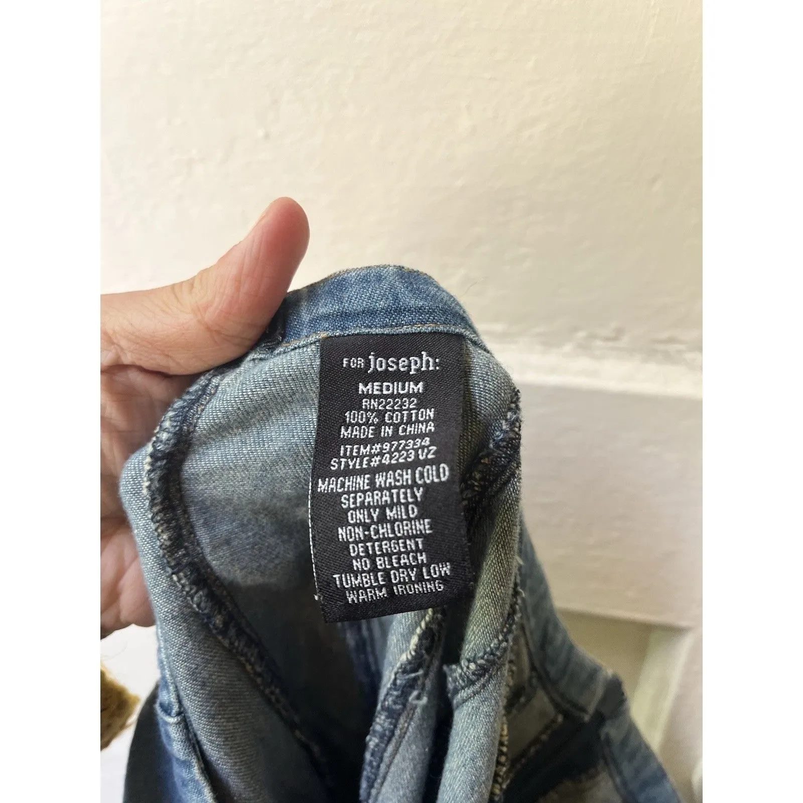 Vtg Y2K Fluted Denim Aline Skirt Med Coachella Rodeo Cowgirl Western Boho indie Blue - Image 2