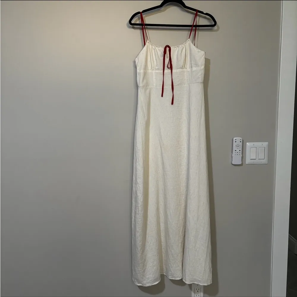 Petal & Pup GRACIE MIDI DRESS - OATMEAL Maxi Dress Size M - Image 2