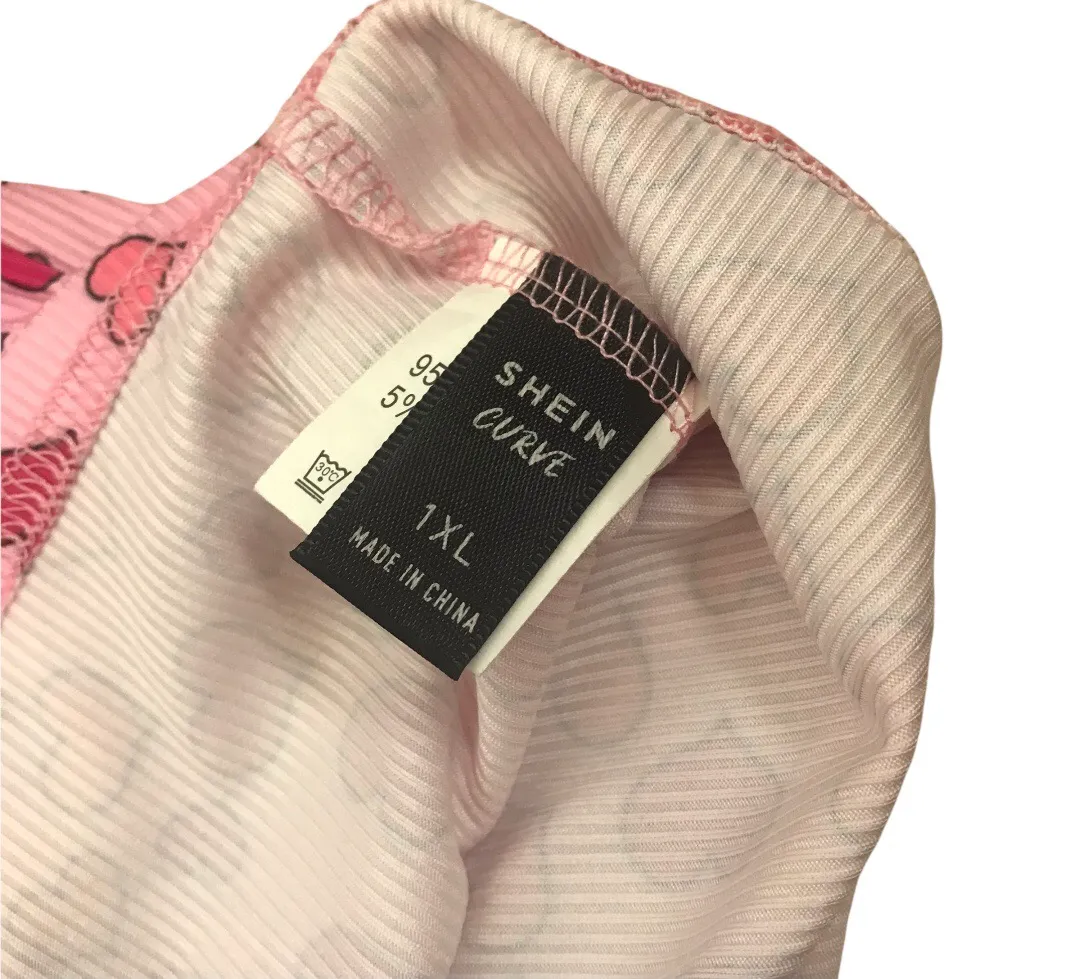 SheIn All Over Heart Crop Top - Image 9