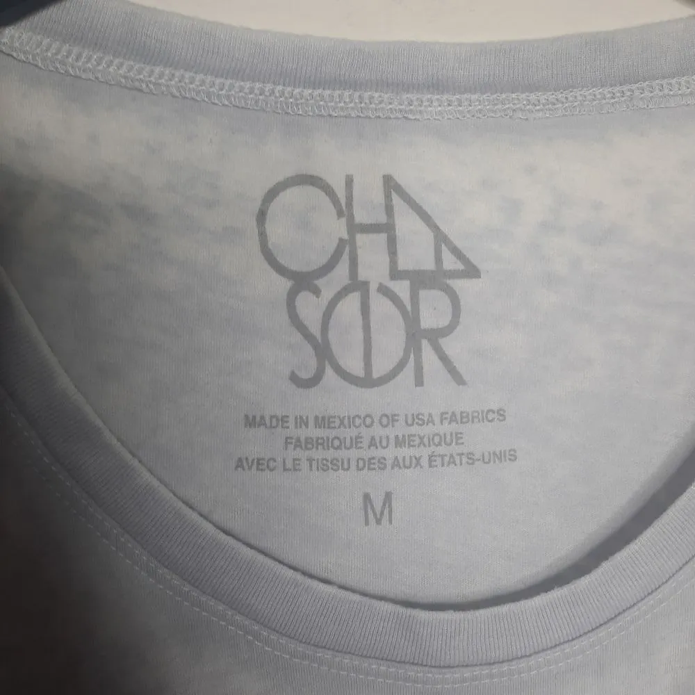 Love and Rock-N-Roll Tee in Cloud Size Medium NWOT Lightly Flawed - Image 4