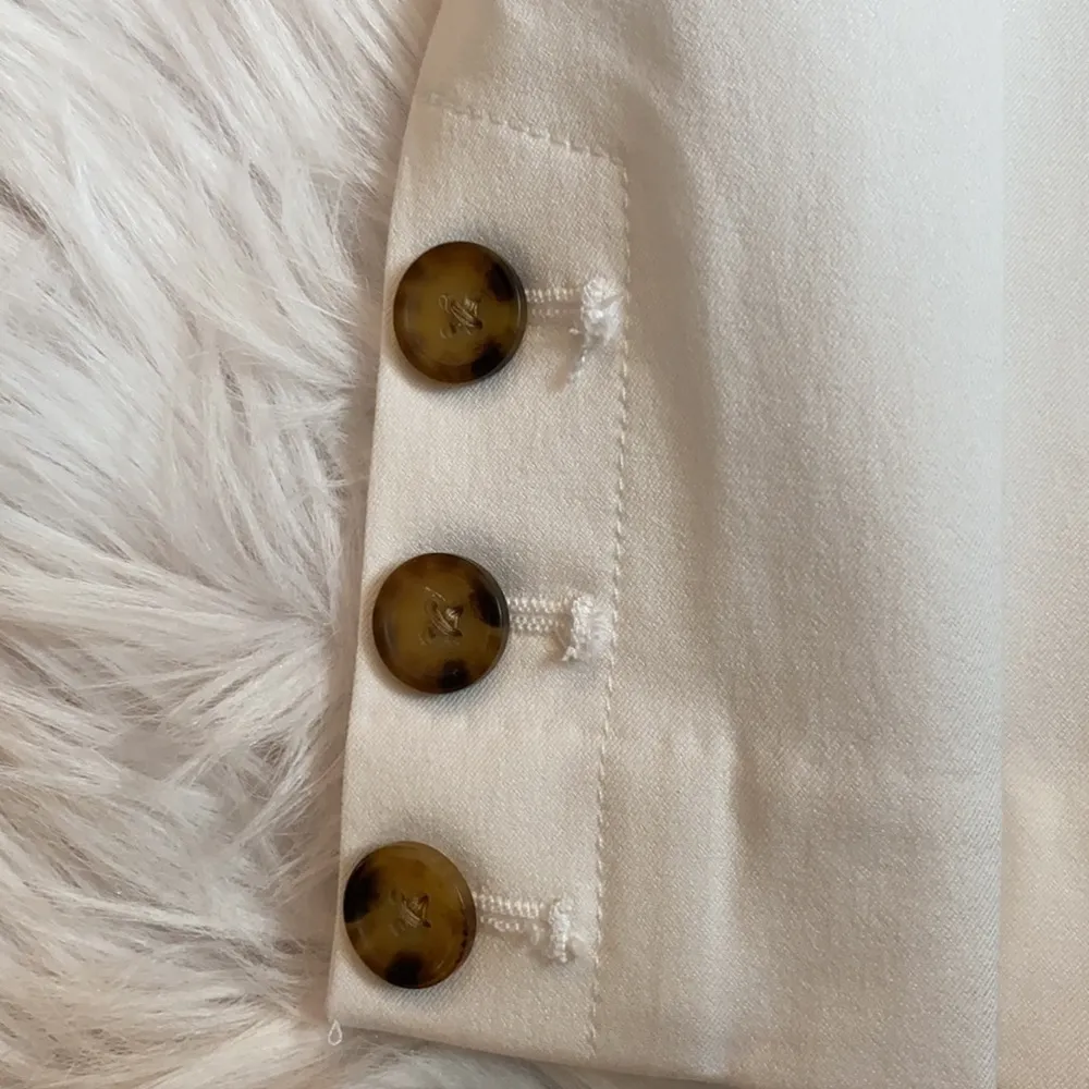 Loft Outlet Skinny Ankle Petite Pants w/ Buttons - Image 5