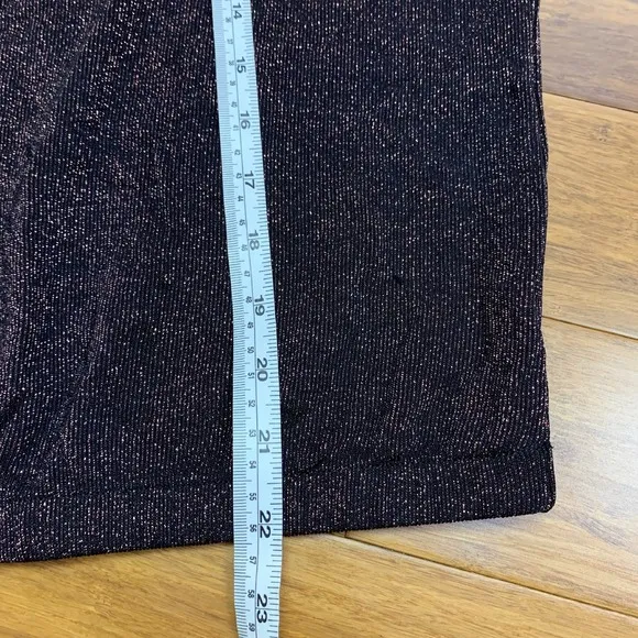 Sanctuary Mock Neck‎ Top Womens Size XS Black Metallic Sparkle Sleeveless Blouse - Image 7