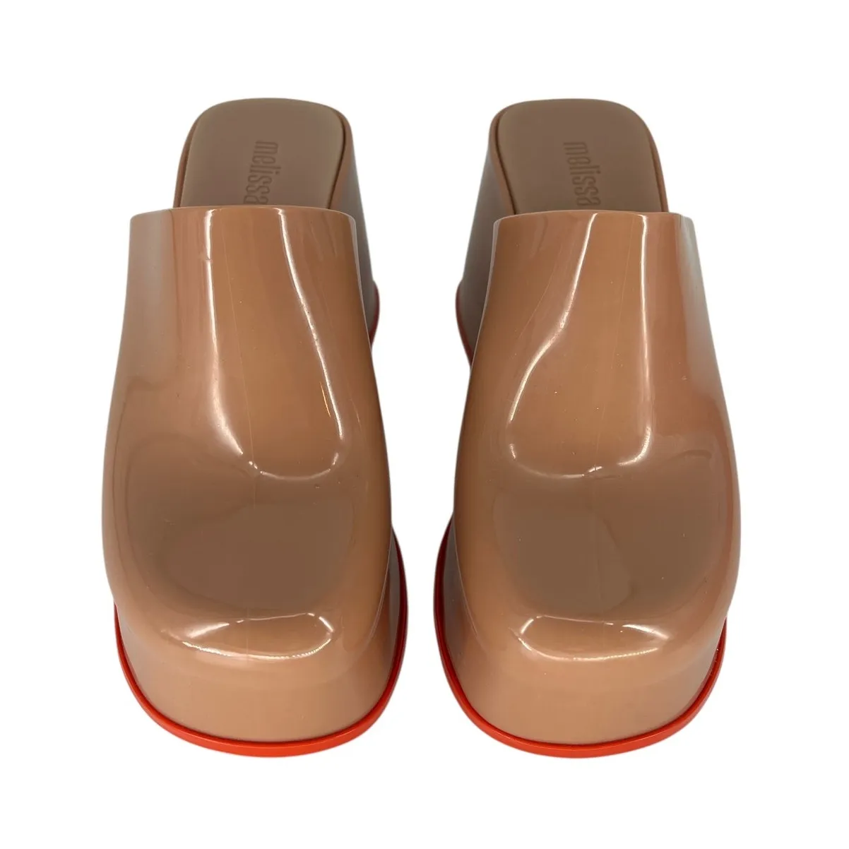 Melissa  Mia Brown Platform Clog - Image 8