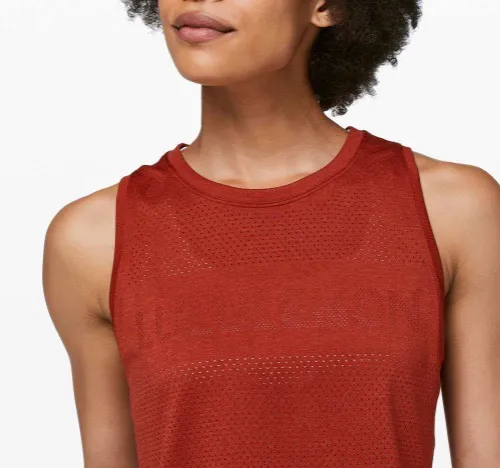 Breeze By Muscle Crop Tank * Cayenne / Cayenne - Image 3