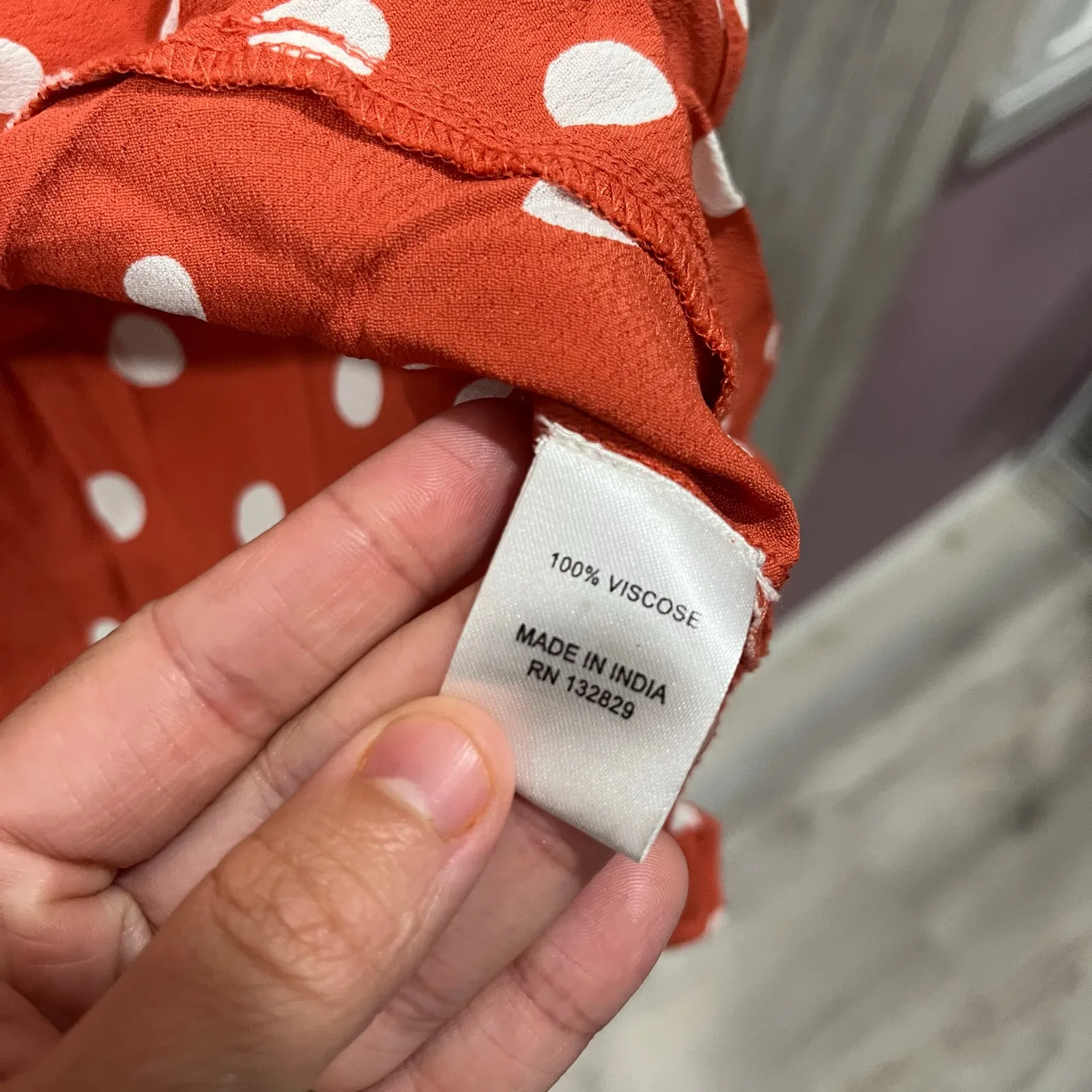 Tularosa Revolve Winnie Orange Polka Dot Flouncy Tie Top Sexy Girly Womens XS - Image 3