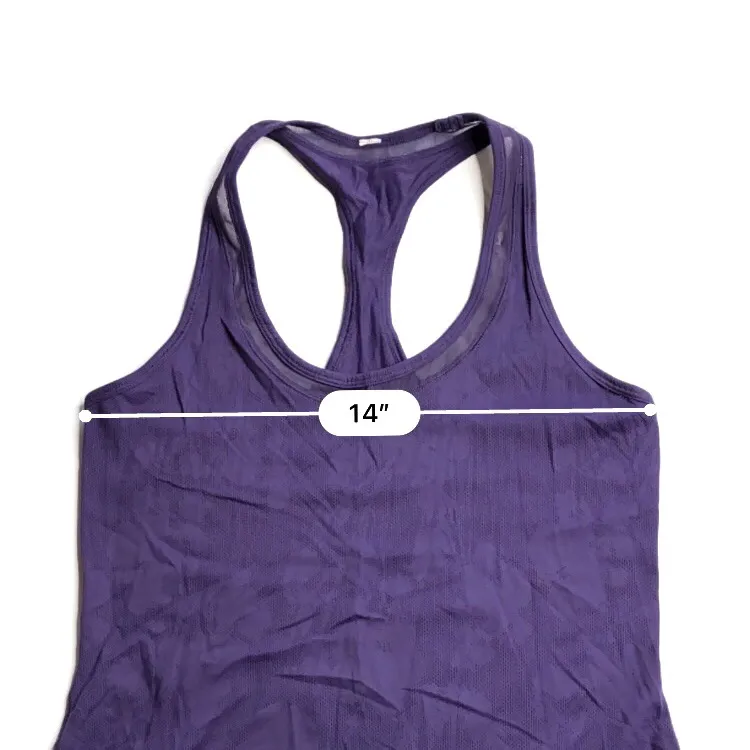 Racerback Tank Tunic Mesh Floral - Image 6