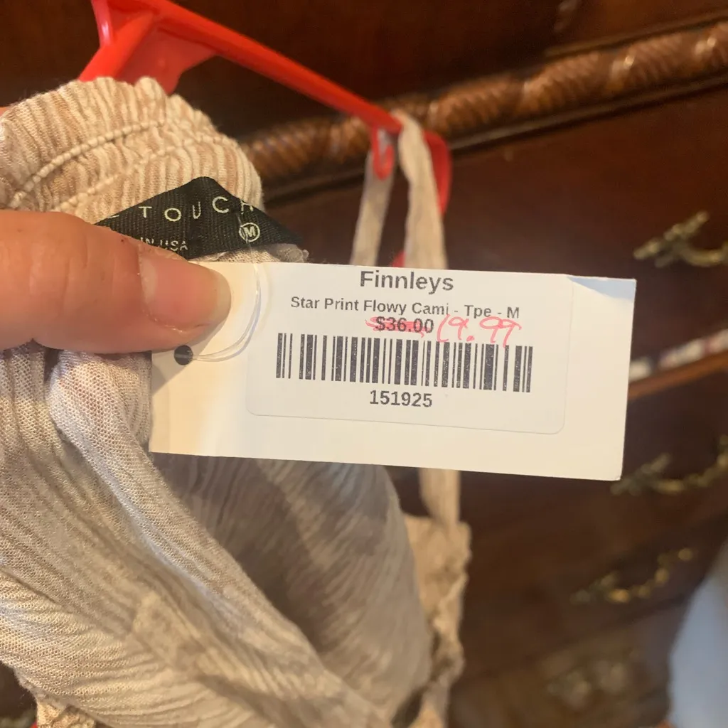 Final Touch  Beige Textured Top - Image 3