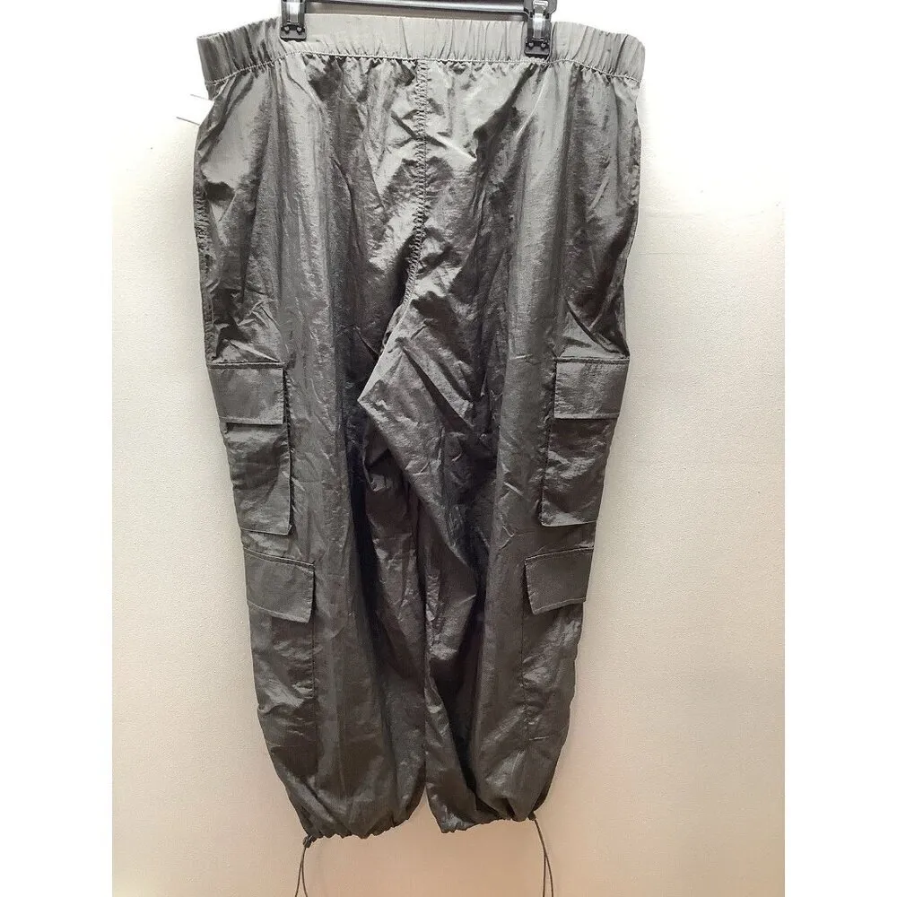 Arizona Size XXL Women’s Grey Elastic Waistband Cargo Pants. New With Tags - Image 7