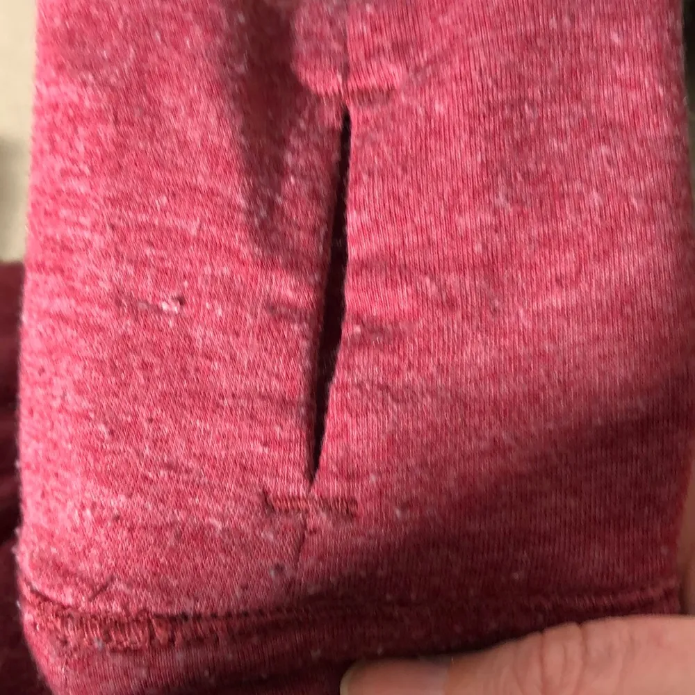 Cuddl Duds Comfort Wear Maroon Sweatshirt Large - Image 4