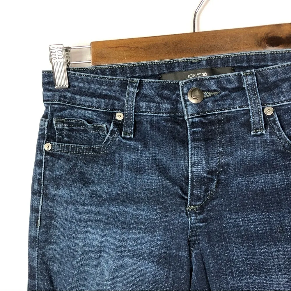 Joe's Jeans Dark Wash The Skinny Mid Rise Skinny Jeans 25 - Image 4