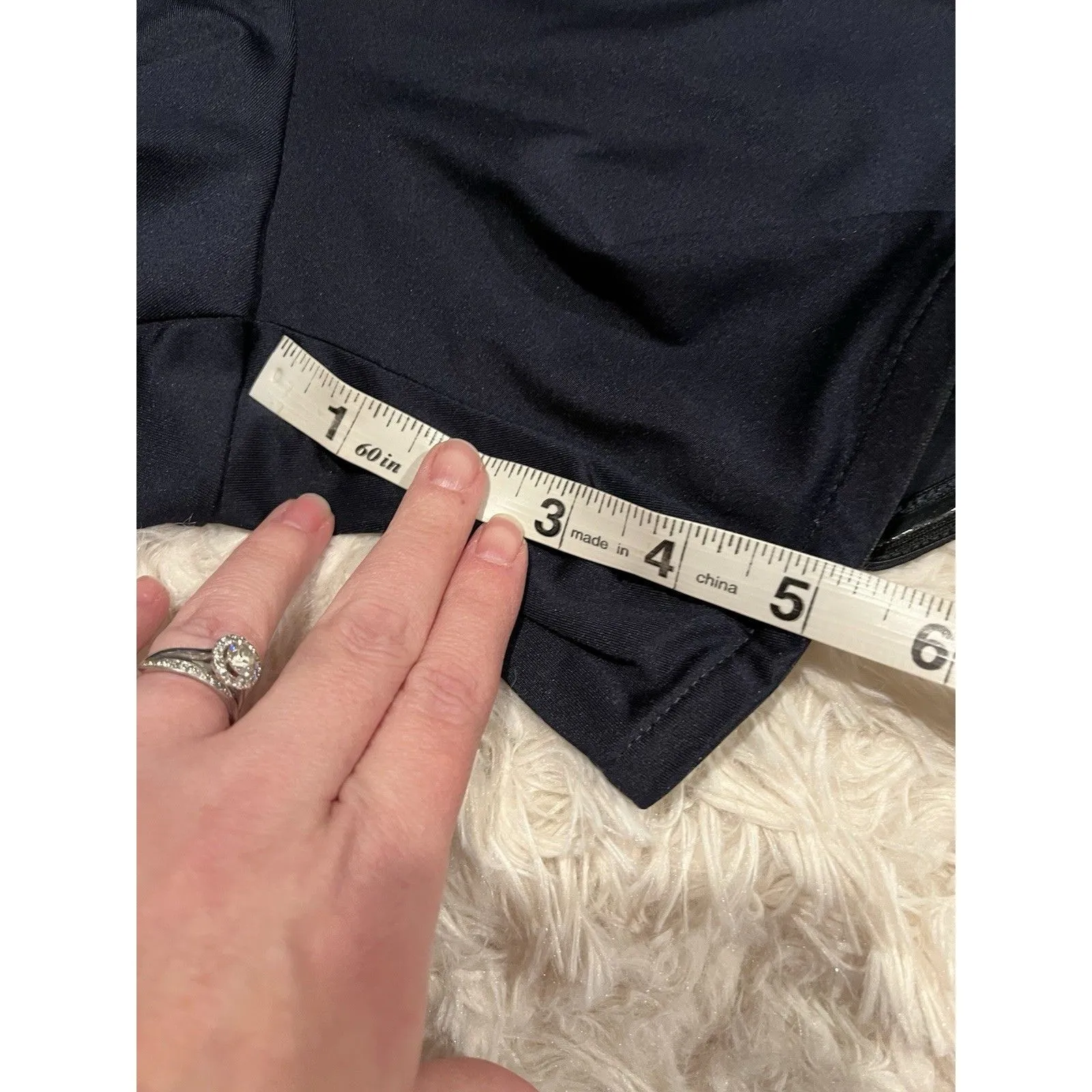 J. Jill Fit Size XLT On The Go Pleated Skort Skirt Navy Blue Active Tennis EUC - Image 7