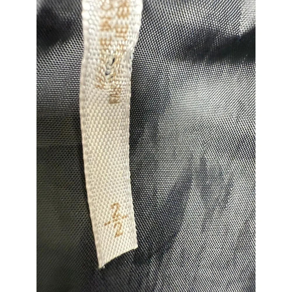 Free People Skirt Womens 2 Brown Faux Leather Mini Lined Button Detail Boho Chic - Image 3