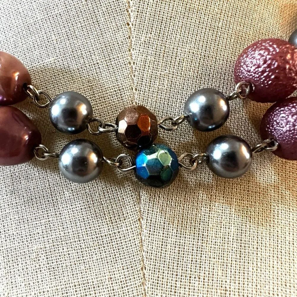 Cookie Lee long beaded necklace - Image 3