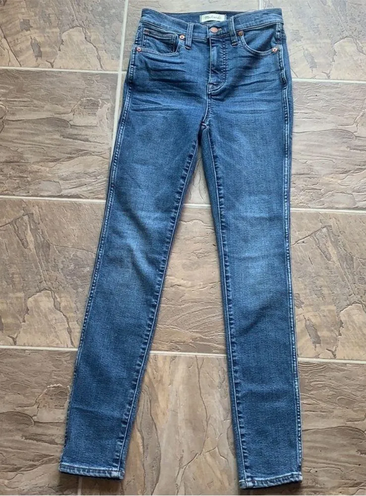 Madewell Jeans 10” High Rise Skinny 24 NWT - Image 3