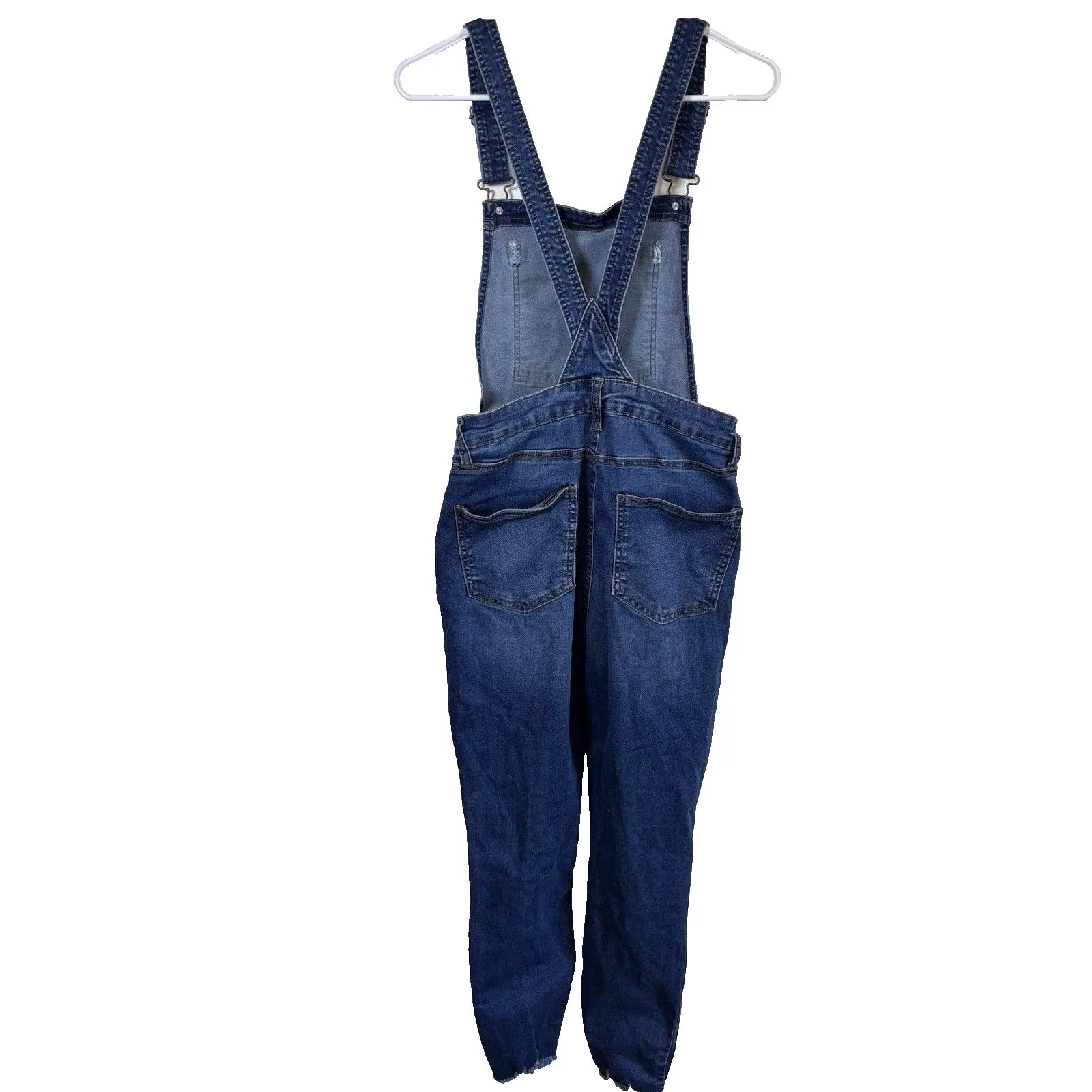 Celebrity Pink Women Jean Overalls-blue 100% cotton denim bib/Jumper Size Medium - Image 6