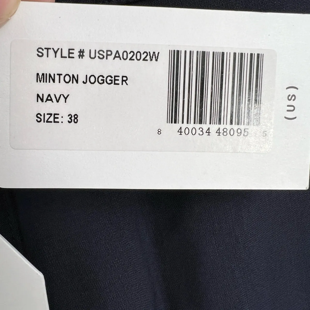 Universal Standard Women’s Plus Size 38 Minton Jogger Pants Navy Wool Blend NWT - Image 5