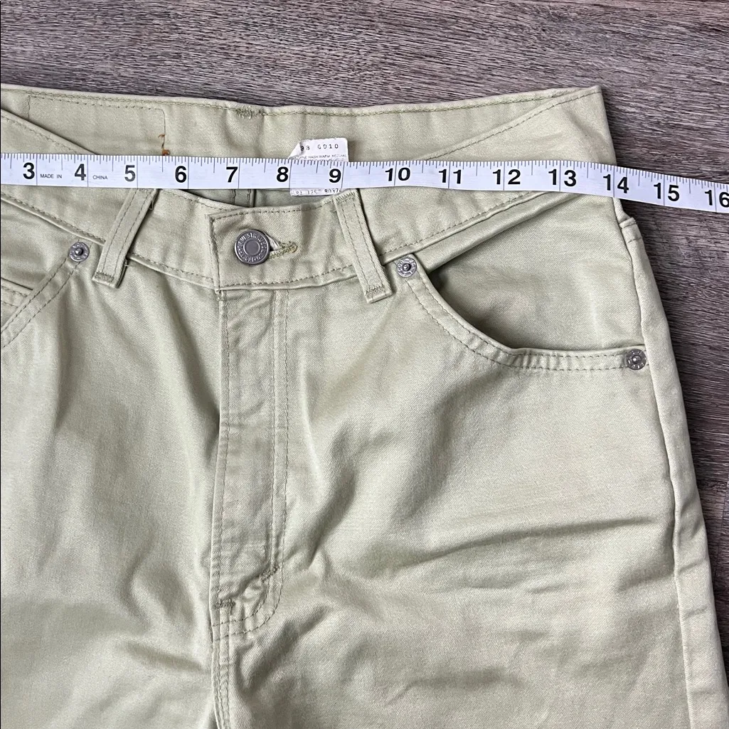 Vintage 90s Levi’s Tapered Leg Pants Sz 6 Reg ®️ - Image 7