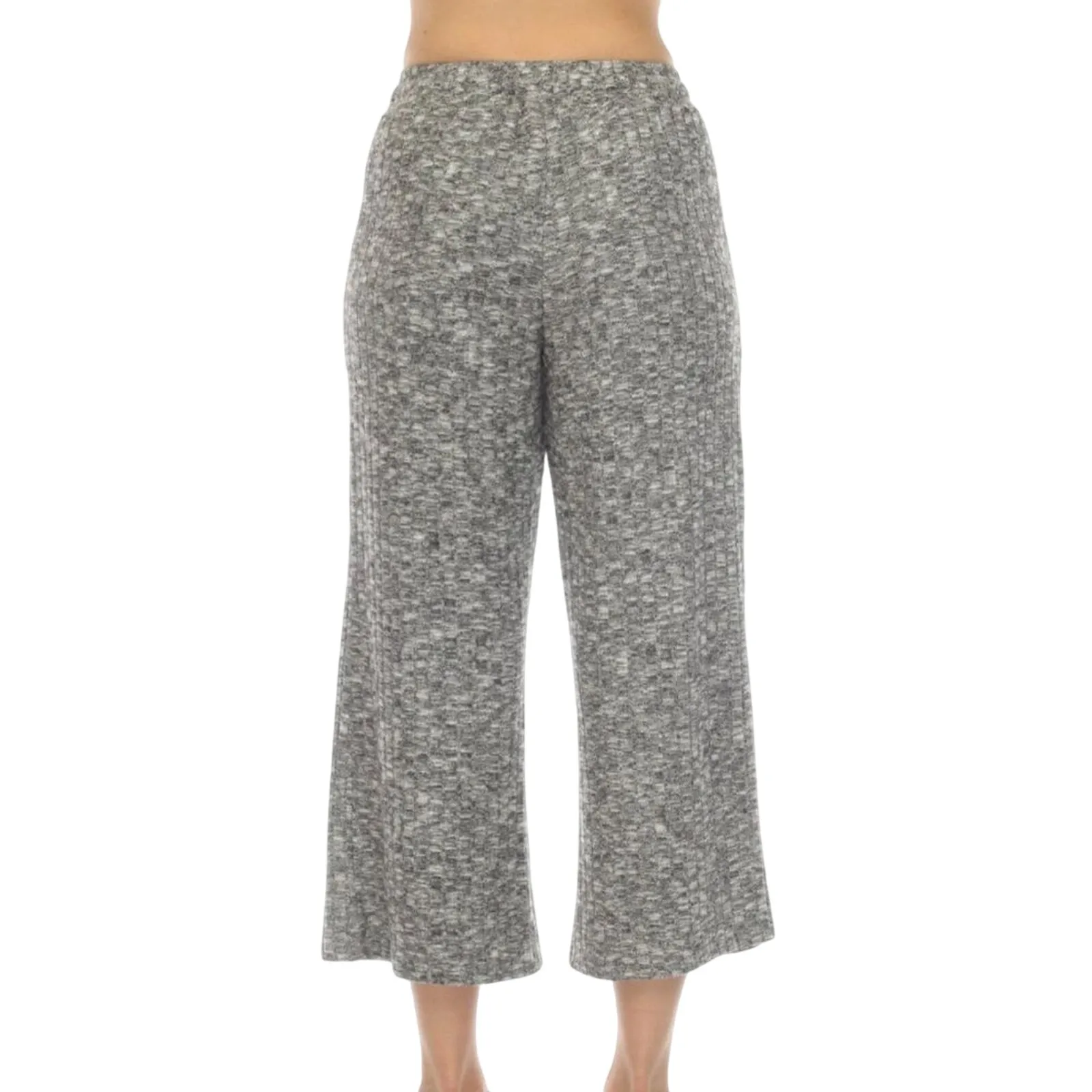 CALME BY JOHNNY WAS Cozy Crop Wide Leg Pants O64421 Size M New w/ Tag MSRP $128 - Image 3