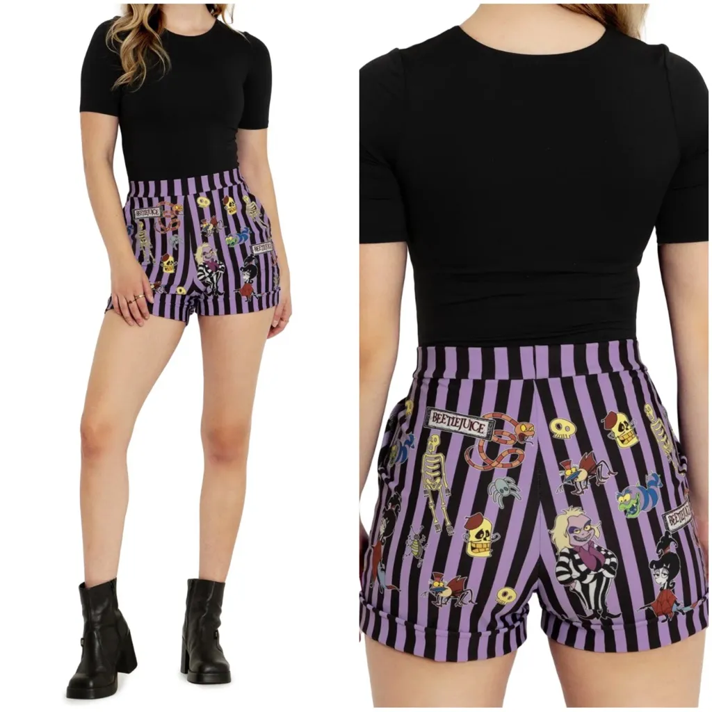 BlackMilk It’s Showtime Cuffed Shorts, M - Image 2