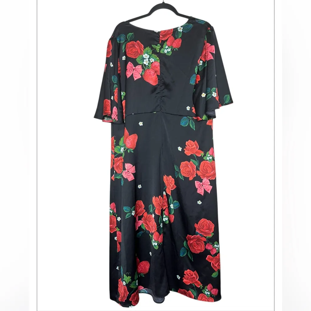 LISA SAYS GAH Grace Straw-berry Rose Party Dress size 3XL - Image 3