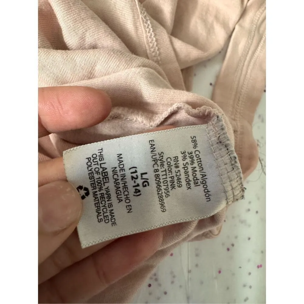 Time And Tru  pink tank top size large - Image 5