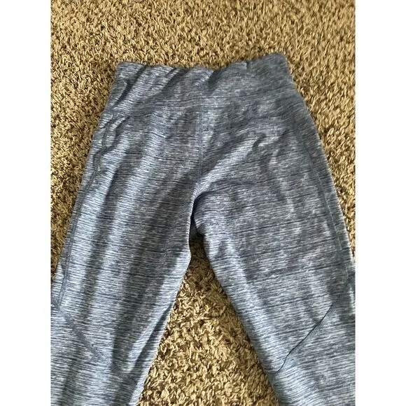 Champion blue womens athletic‎ cropped leggings size large - Image 6