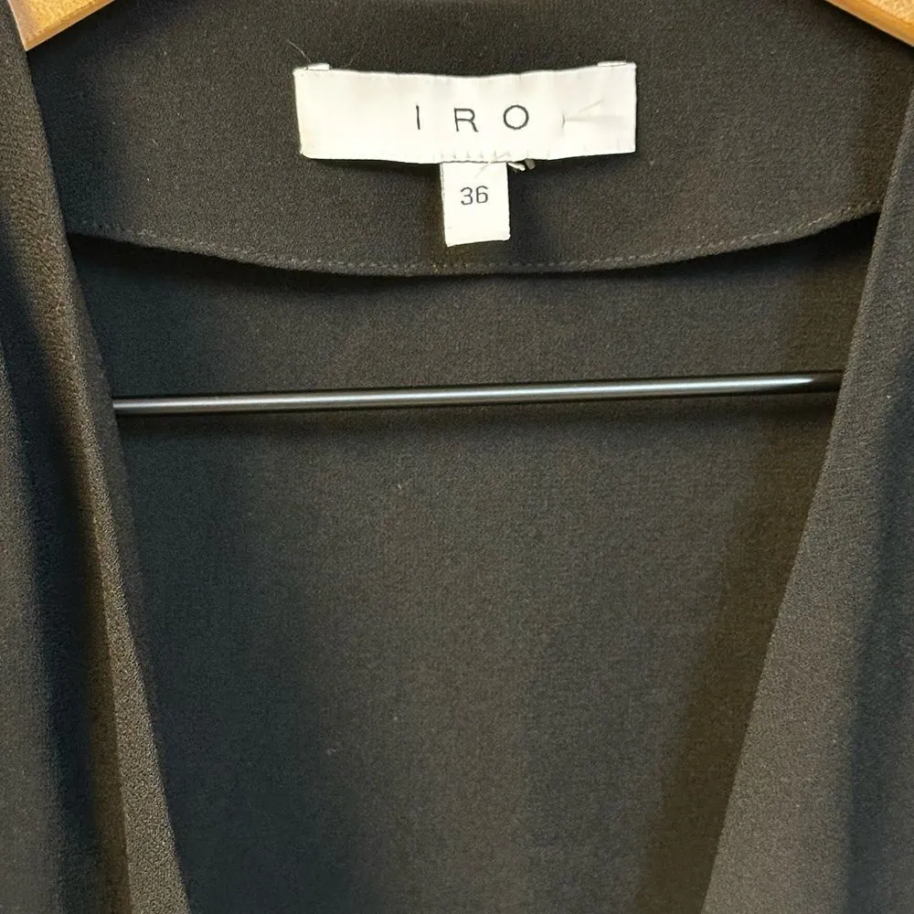 IRO Armene black blouse sz‎ 36/S - Image 7