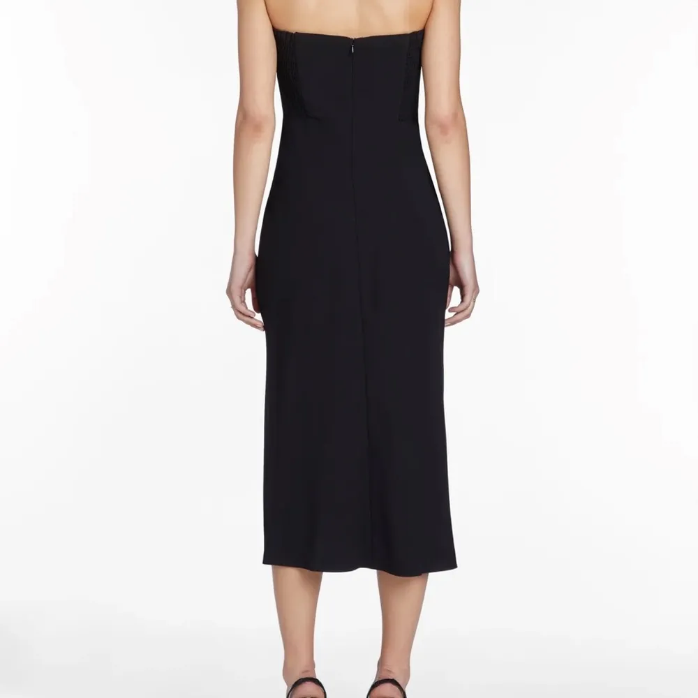 NWT Amanda Uprichard Mandy Silk Midi Dress - Image 2