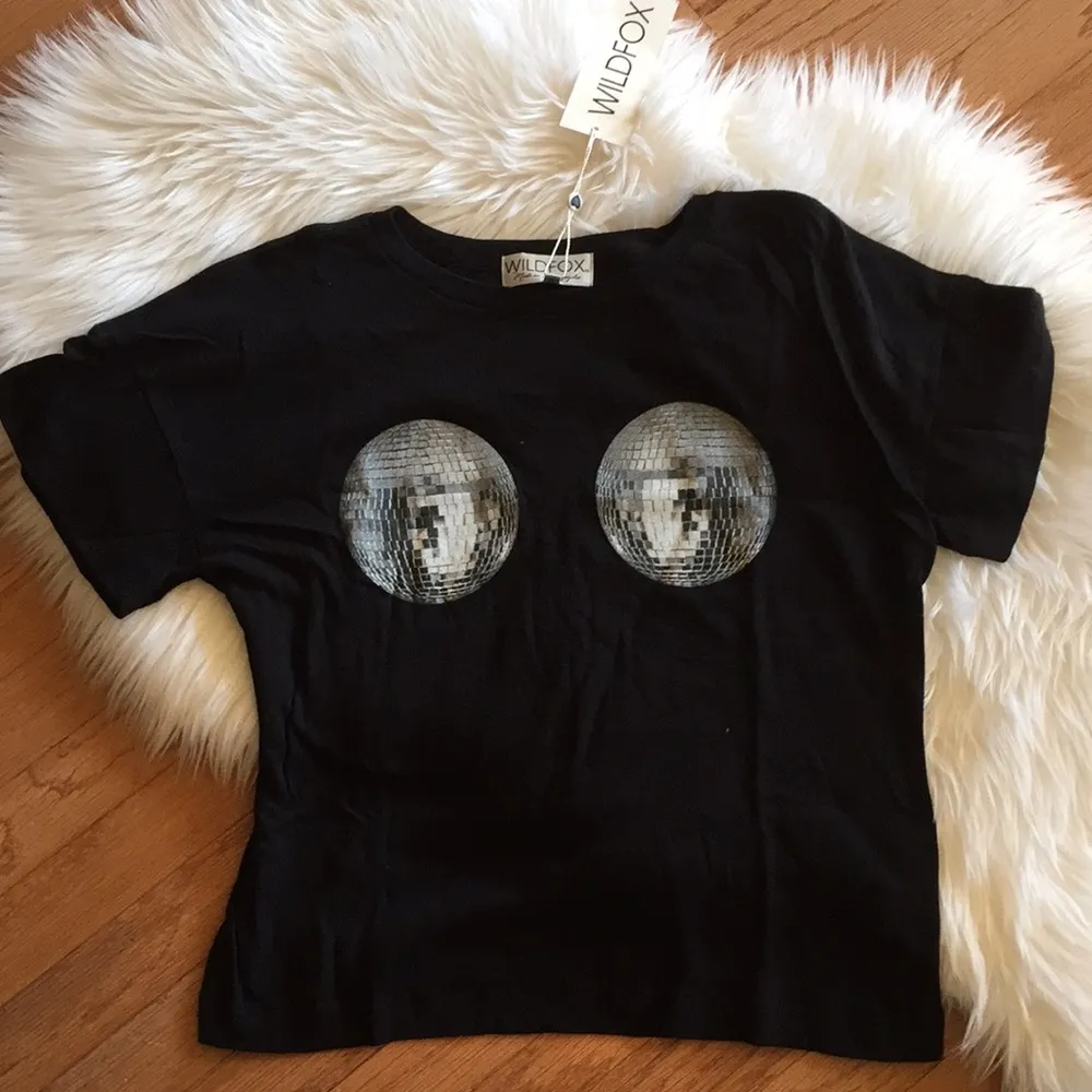 Wildfox disco pasties tee. Xs - Image 2