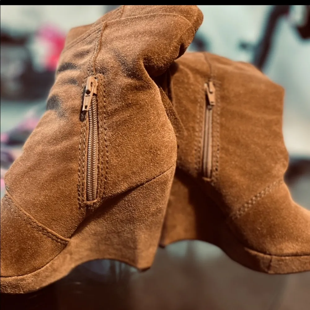 Matisse Wedge Suede Boot - Image 2