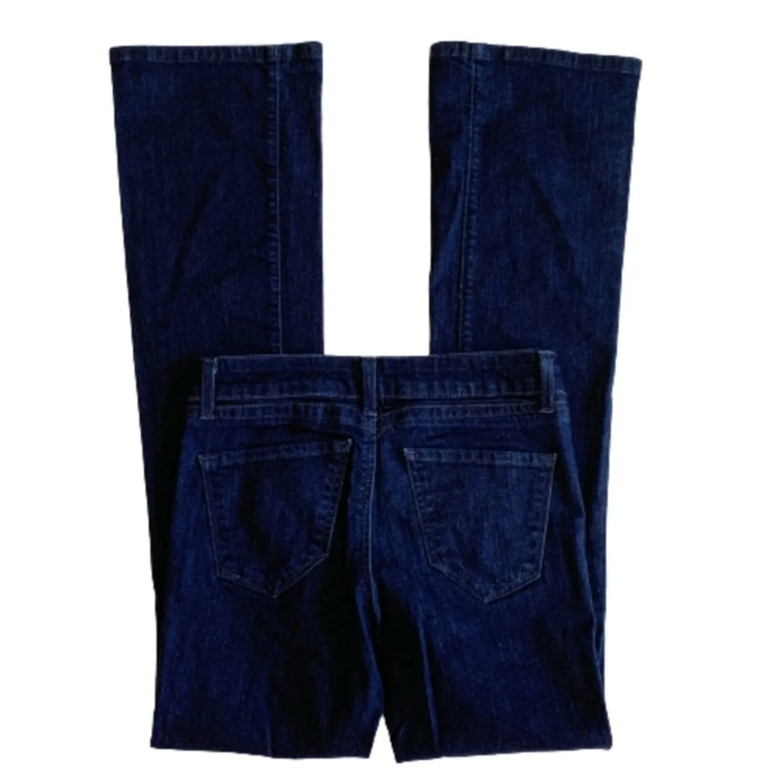 Yummie Jeans Boot Cut Jeans Slimming Dark Wash Mid Rise Slim Boot Cut Size 25 Blue - Image 4