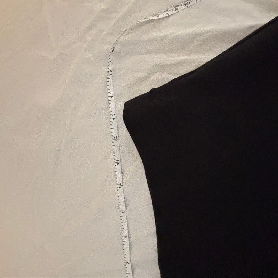 Express Embroidered Skirt Floral A-Line Black Career Casual Size M - Image 3