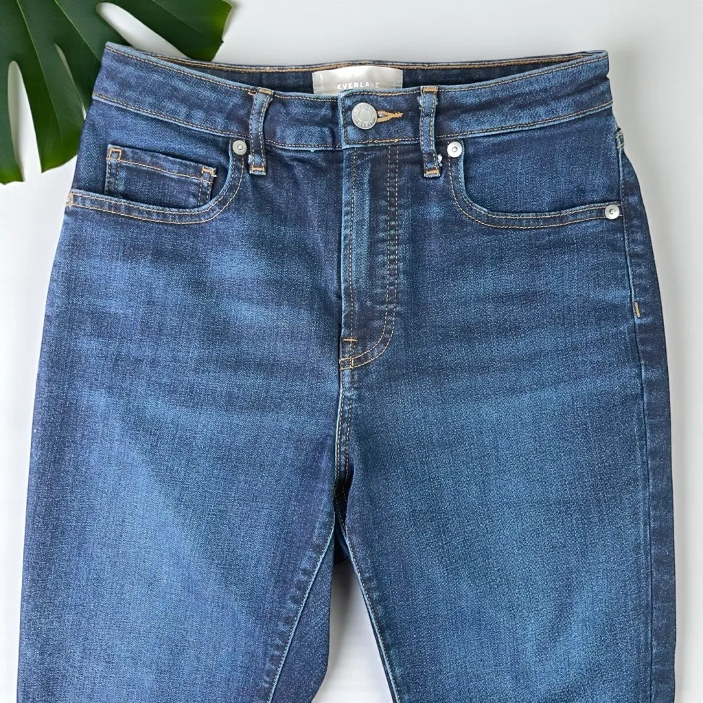 Everlane Curvy High Rise Skinny Jeans - 27 Crop - Image 8