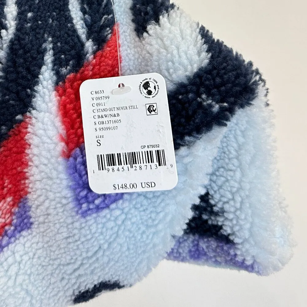 FREE PEOPLE Movement Hit The Slopes Printed Pullover in Stand Out Never Still White - Image 8