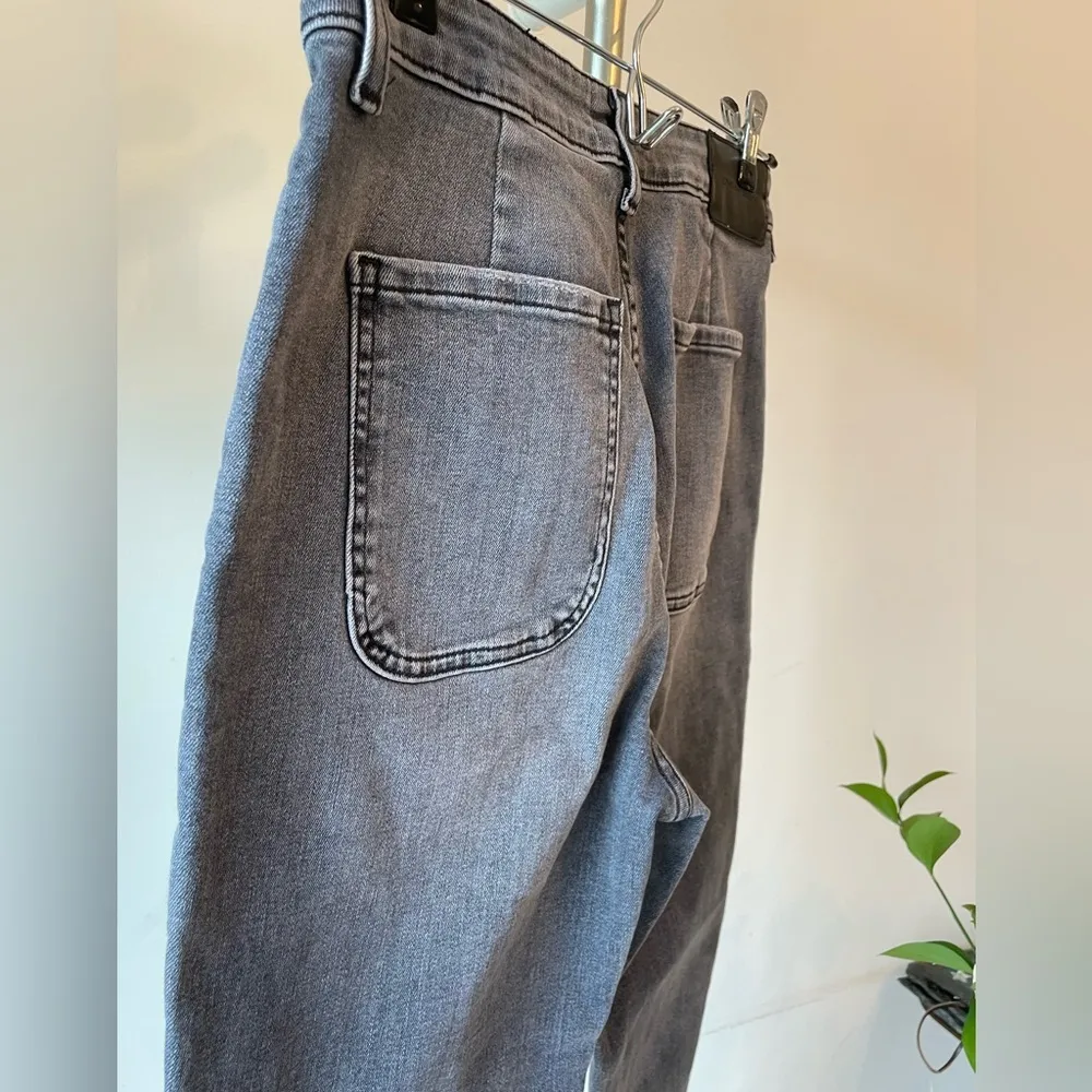 Jonathan Simkhai Charcoal Denim Pants Gray Size 28 - Image 6