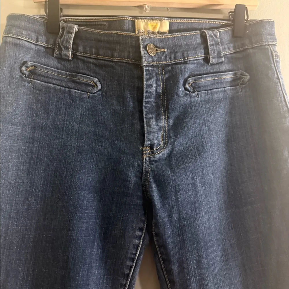 Judy Blue Couture Flare Wide Leg Jeans Blue - Image 2