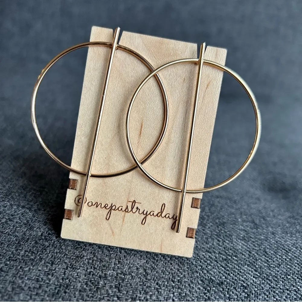 Macy’s SOHI Art Deco, Sleek Circle + Bar Drop Fashion Earrings, Gold - Image 12