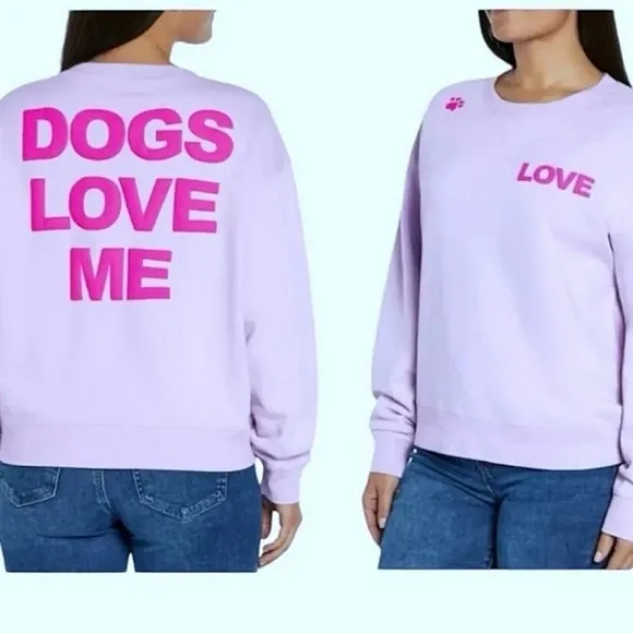Wildfox **NWT**  “Dogs Love Me” Crewneck - Image 2