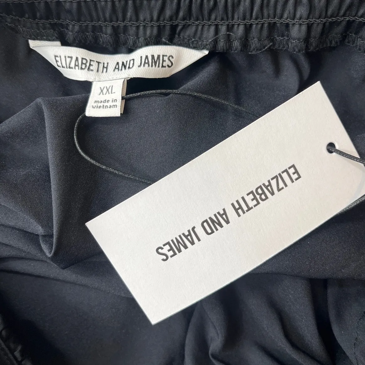 Elizabeth & James Milkmaid Womens Top 2XL Off Shoulder Romantic Puff Sleeve Boho - Image 7