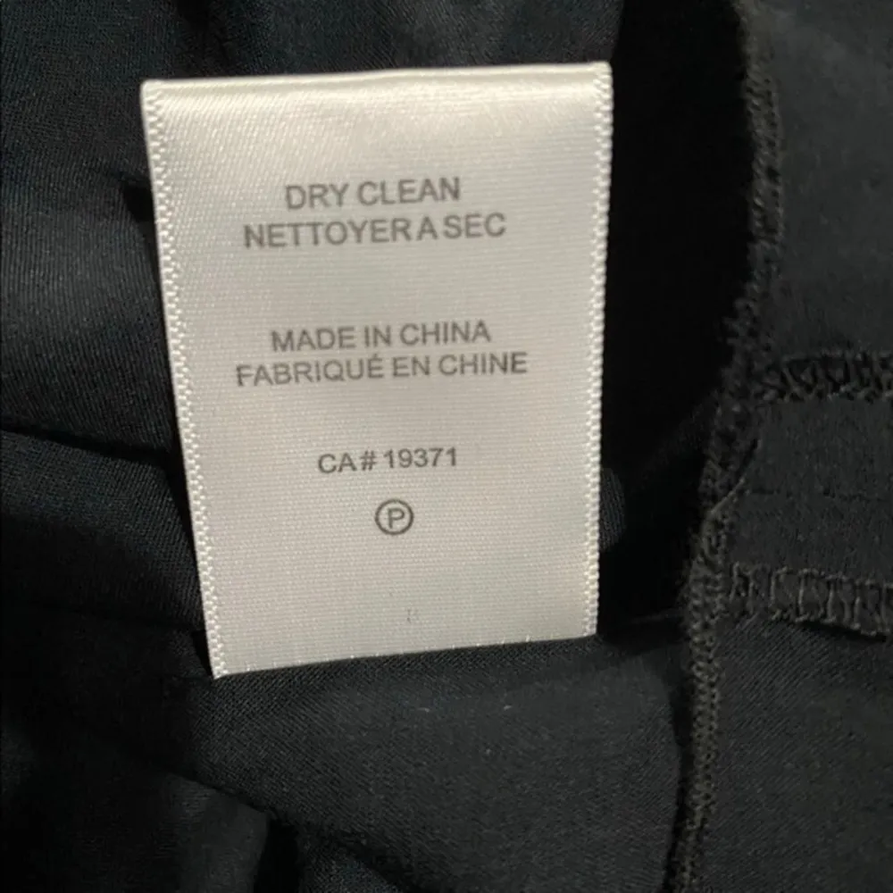 Re/Done The 80s Silk Star Print Sleeveless Black Ruffled Mini Dress Size L NWT - Image 8