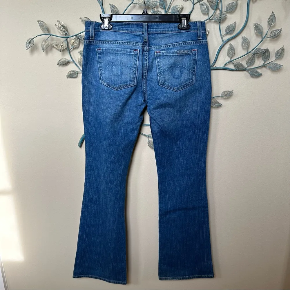 ❤️Vintage Blue Cult med wash lightly distress flare cut Sz 29 EUC CLEARANCE - Image 8