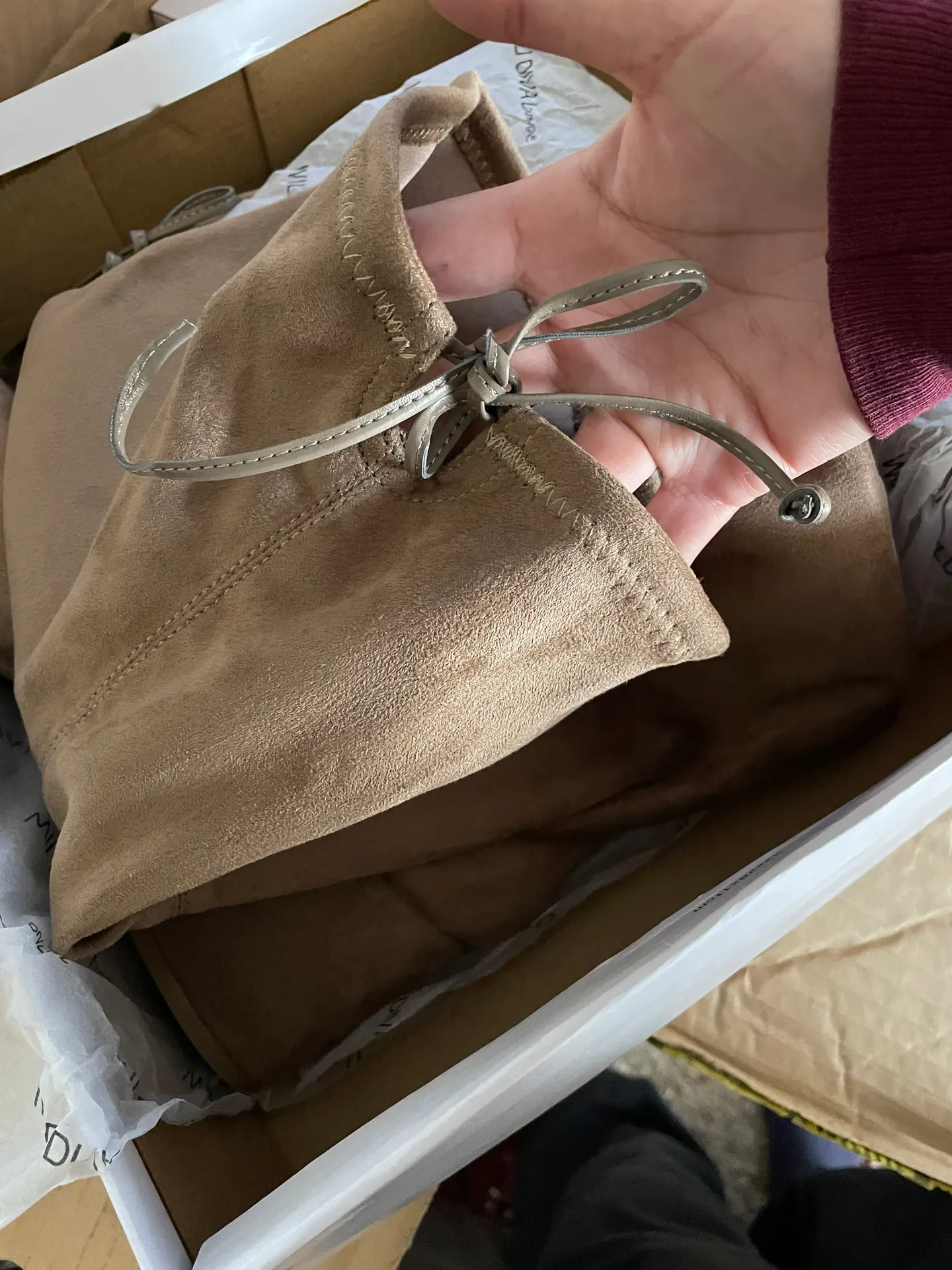 Over-the-Knee Suede Boots - Image 5