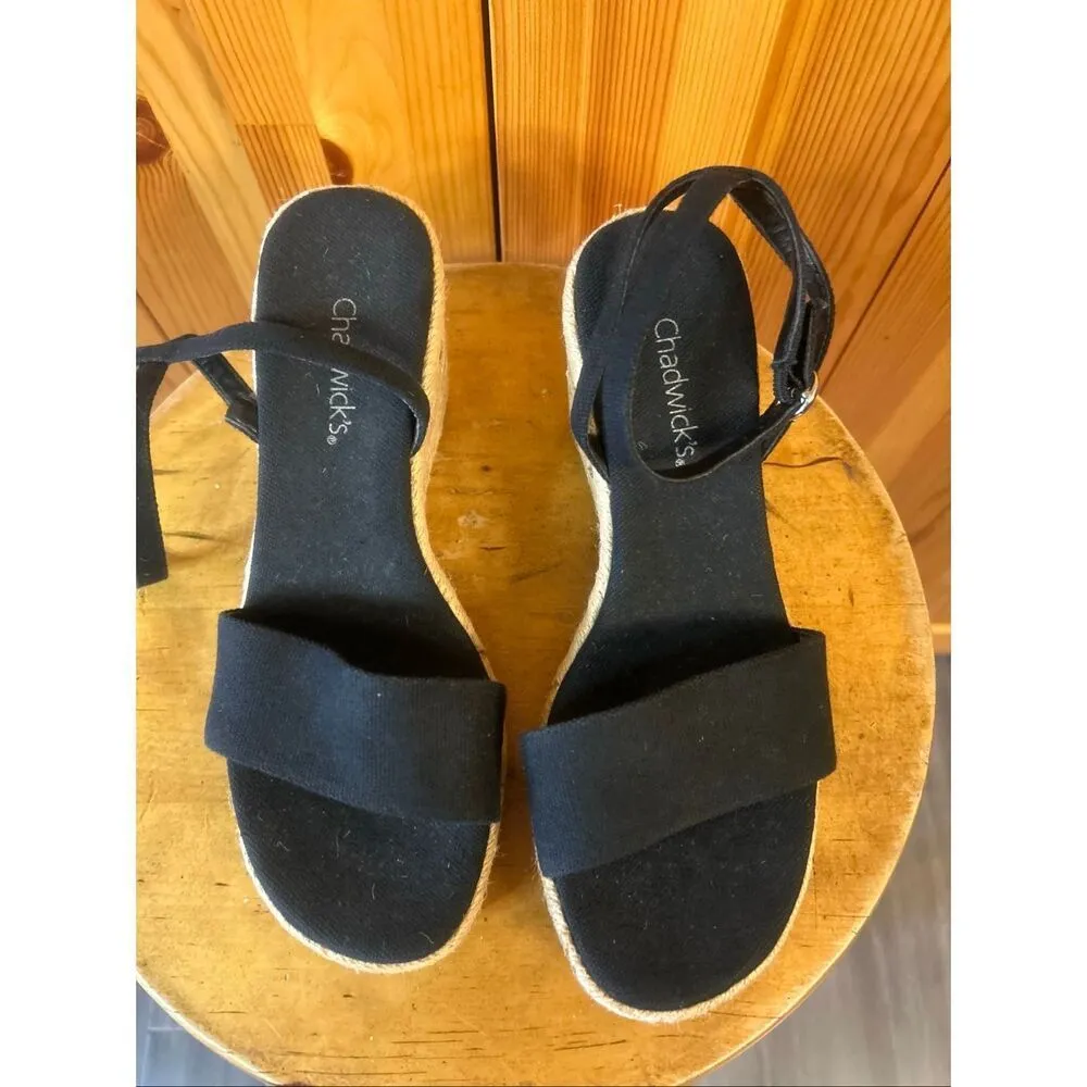 Chadwick‘s Espriella sandals Size 7 Black - Image 8