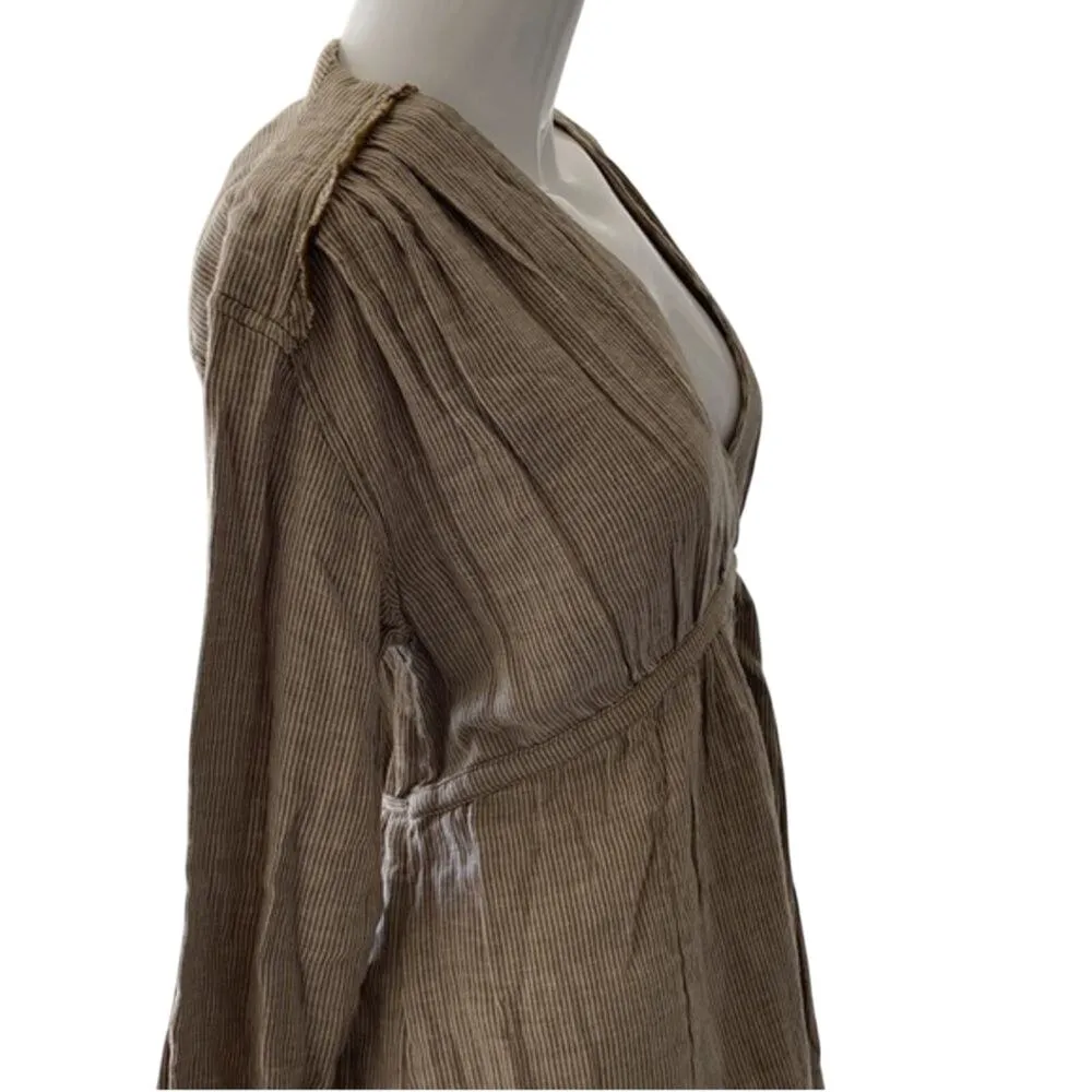 FREE PEOPLE MARTINI COMBO SHORT TOP BLOUSE, SIZE XS, MSRP $108.00 NEW W/ TAG - Image 5