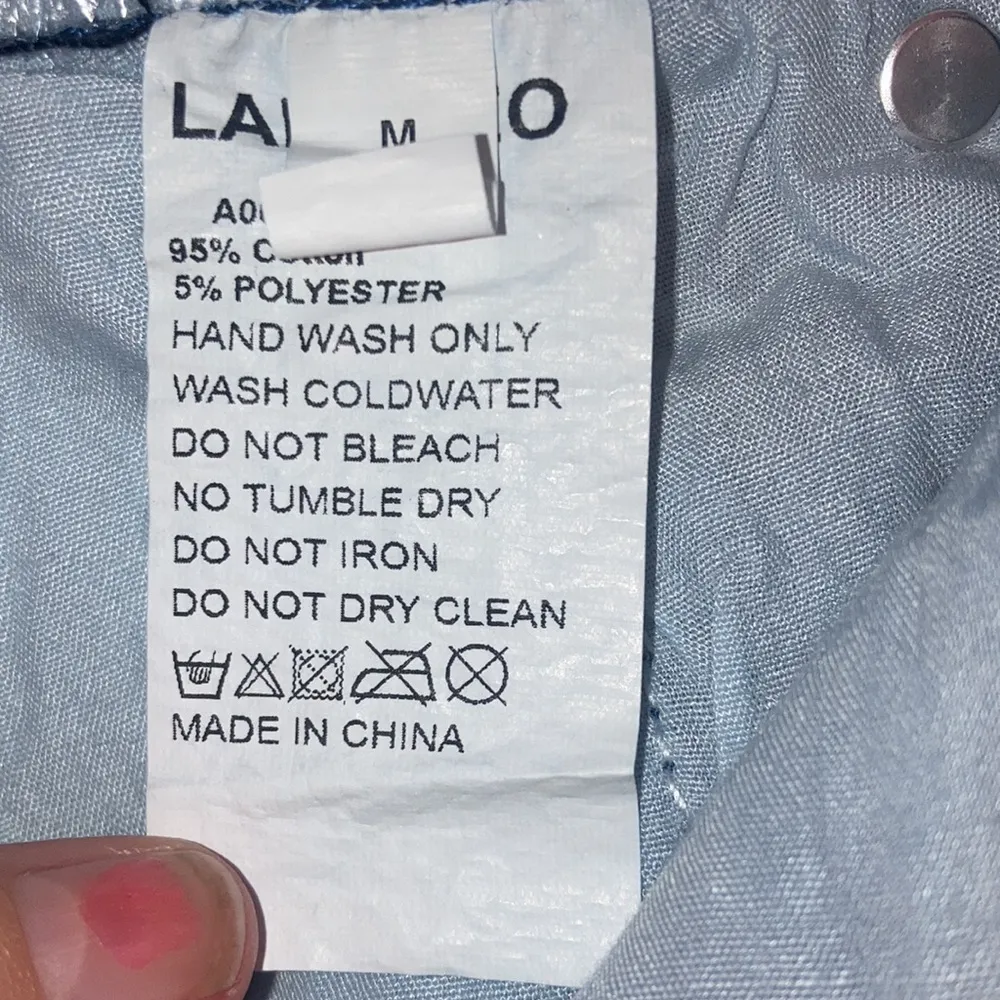 Denim Checkered Lafude Skirt - Image 9