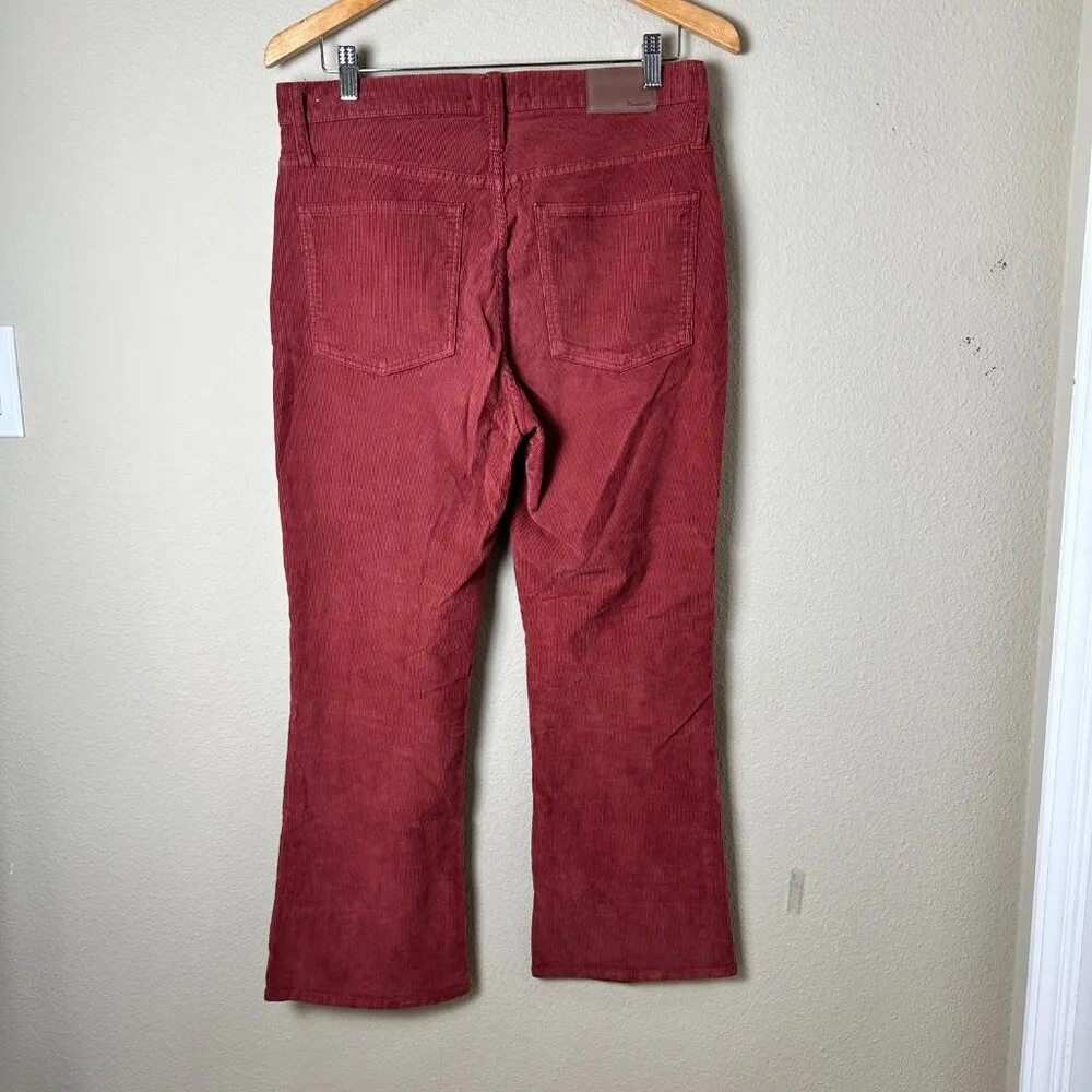 MADEWELL Cali Demi-Boot Stretch Corduroy Size 30 - Image 5