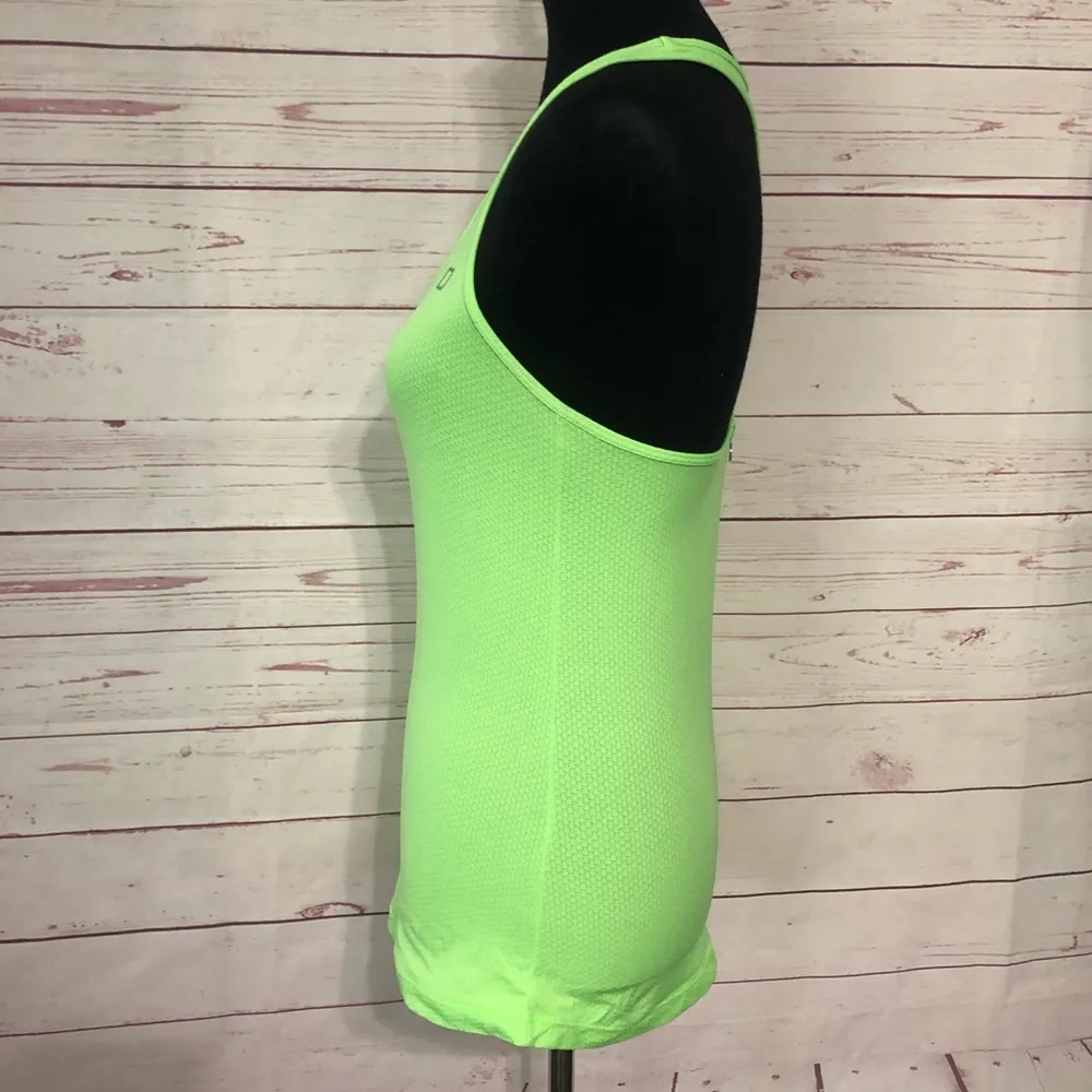 Lorna Jane Neon Green Racerback Workout Tank - Image 2