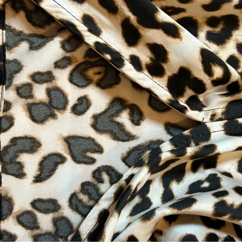 Leopard Silky Top – By Together + Collection | Women’s M 🐆 - Image 10