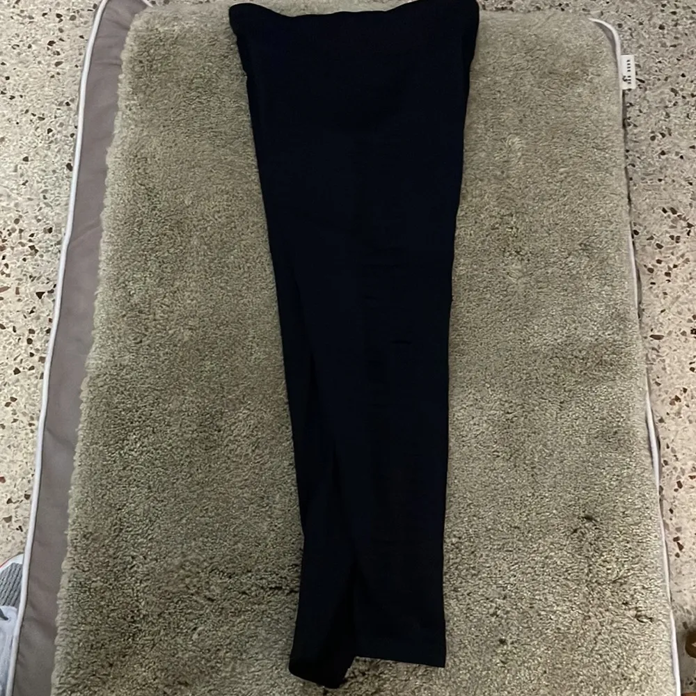 Betsey Johnson Give Love Get Love Navy Blue Leggings Small - Image 4