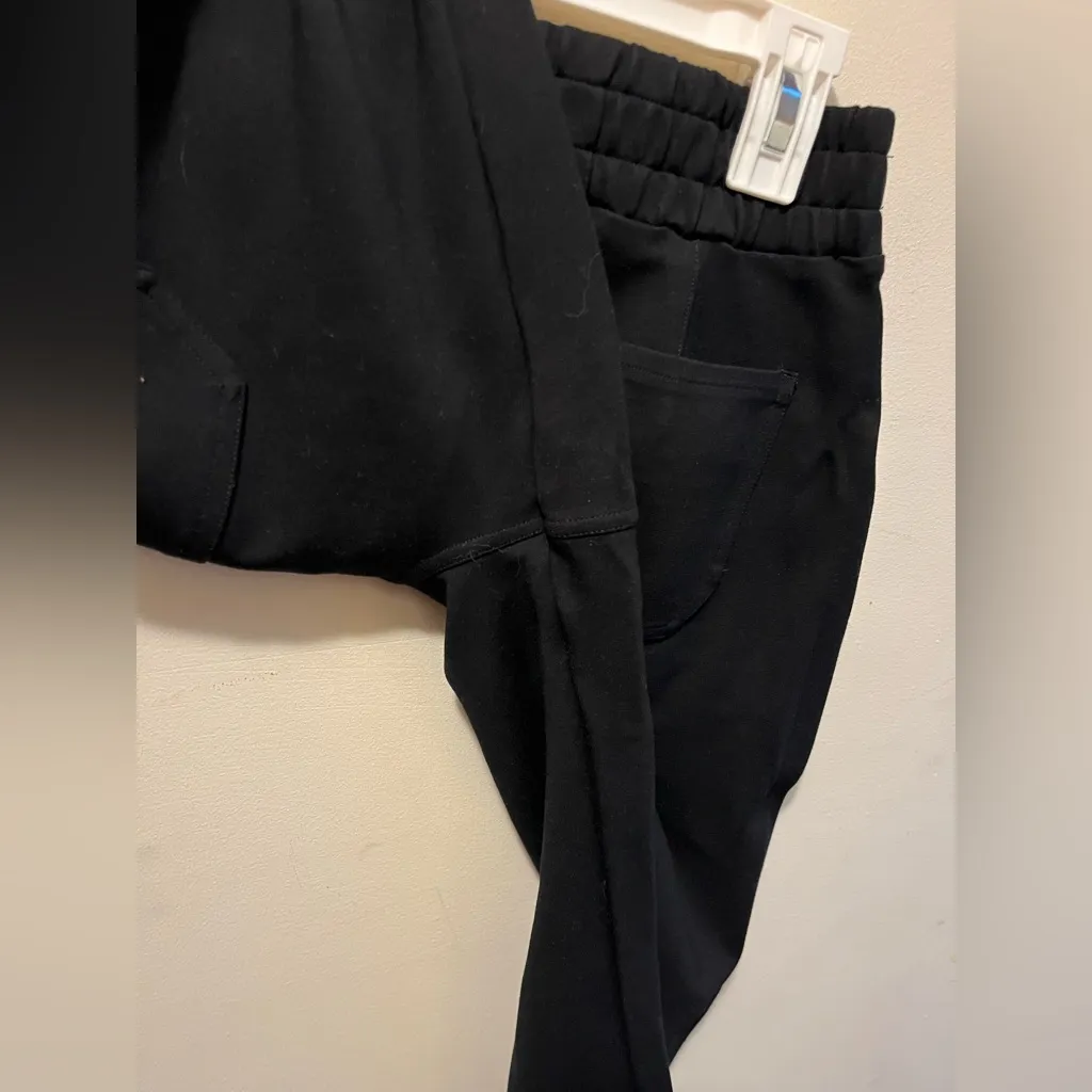 Spanx soft and smooth jogger black regular 29”‎  sz small - Image 11